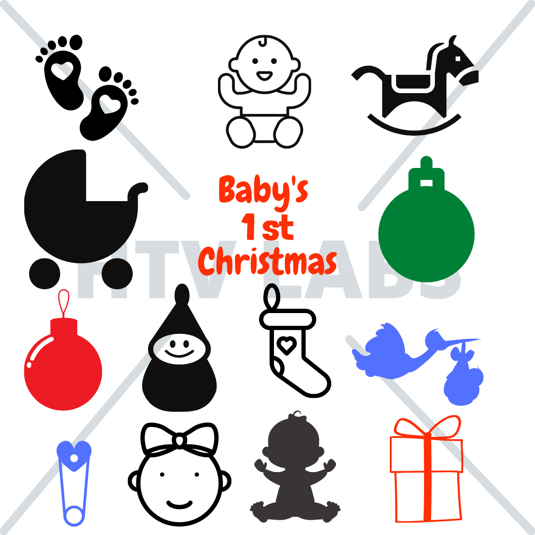 Baby's-First-Christmas-SVG