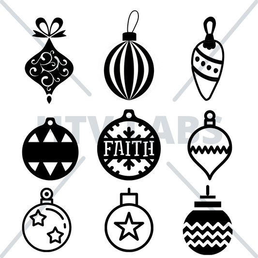 Christmas-Ornament-SVG-Bundle