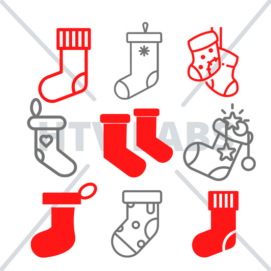 Christmas-Stockings-SVG