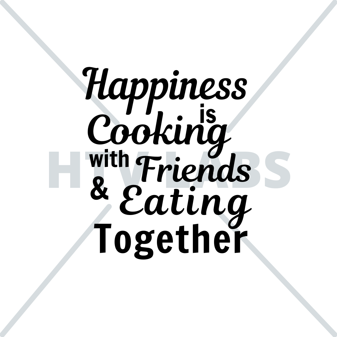 Happiness-Cooking-Friends-together-eating-SVG