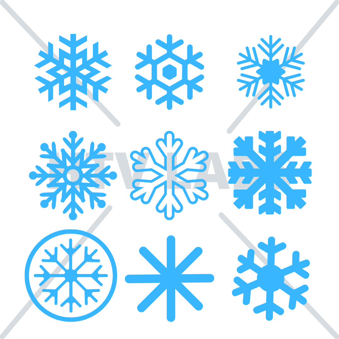 Christmas-Snowflakes-SVG
