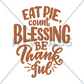 Thanksgiving-Calligraphy-Blessed-SVG