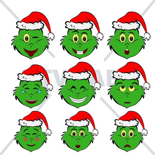 Grinch-Emoji-SVG-Christmas